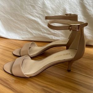 High Heel Sandals in nude